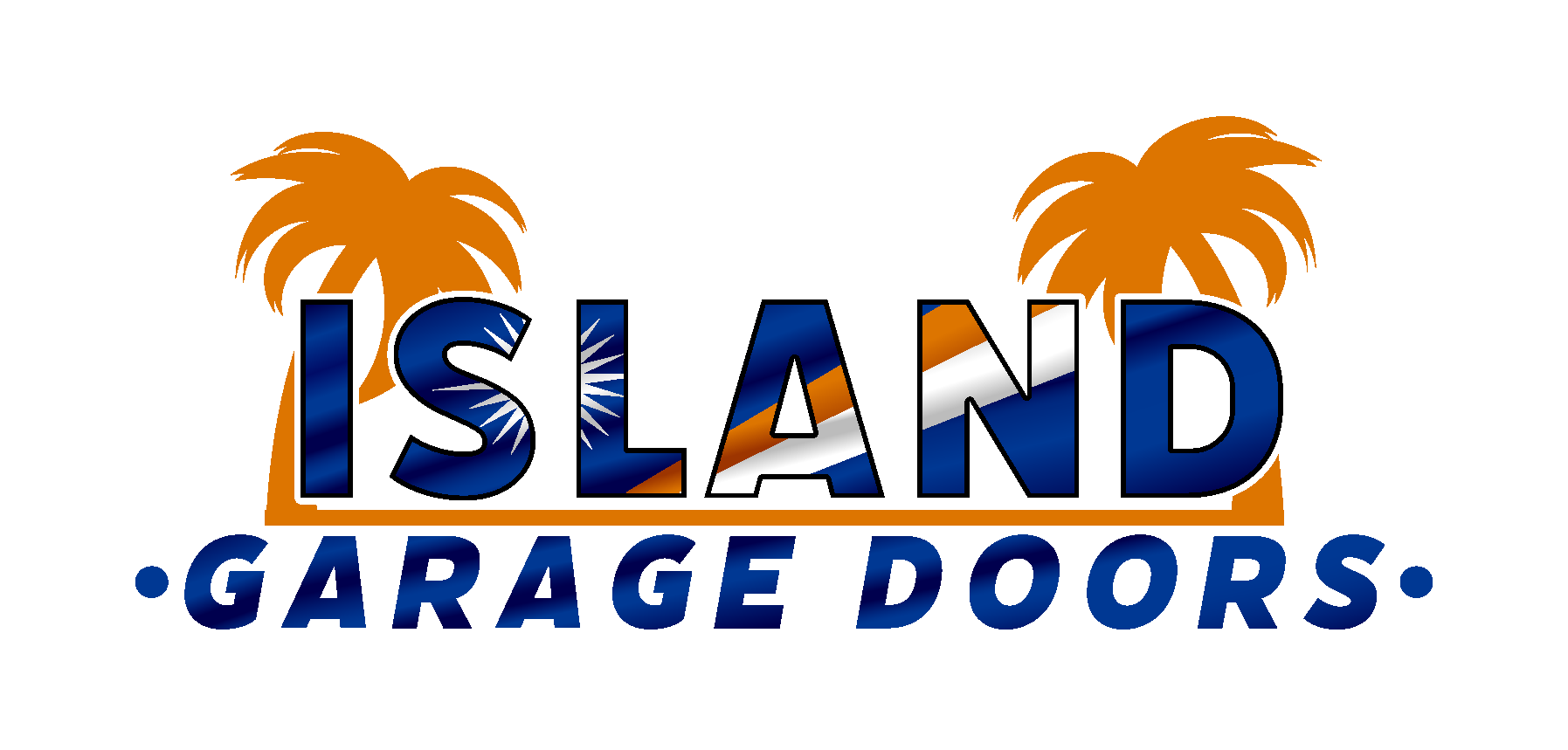 Island Garage Doors Logo